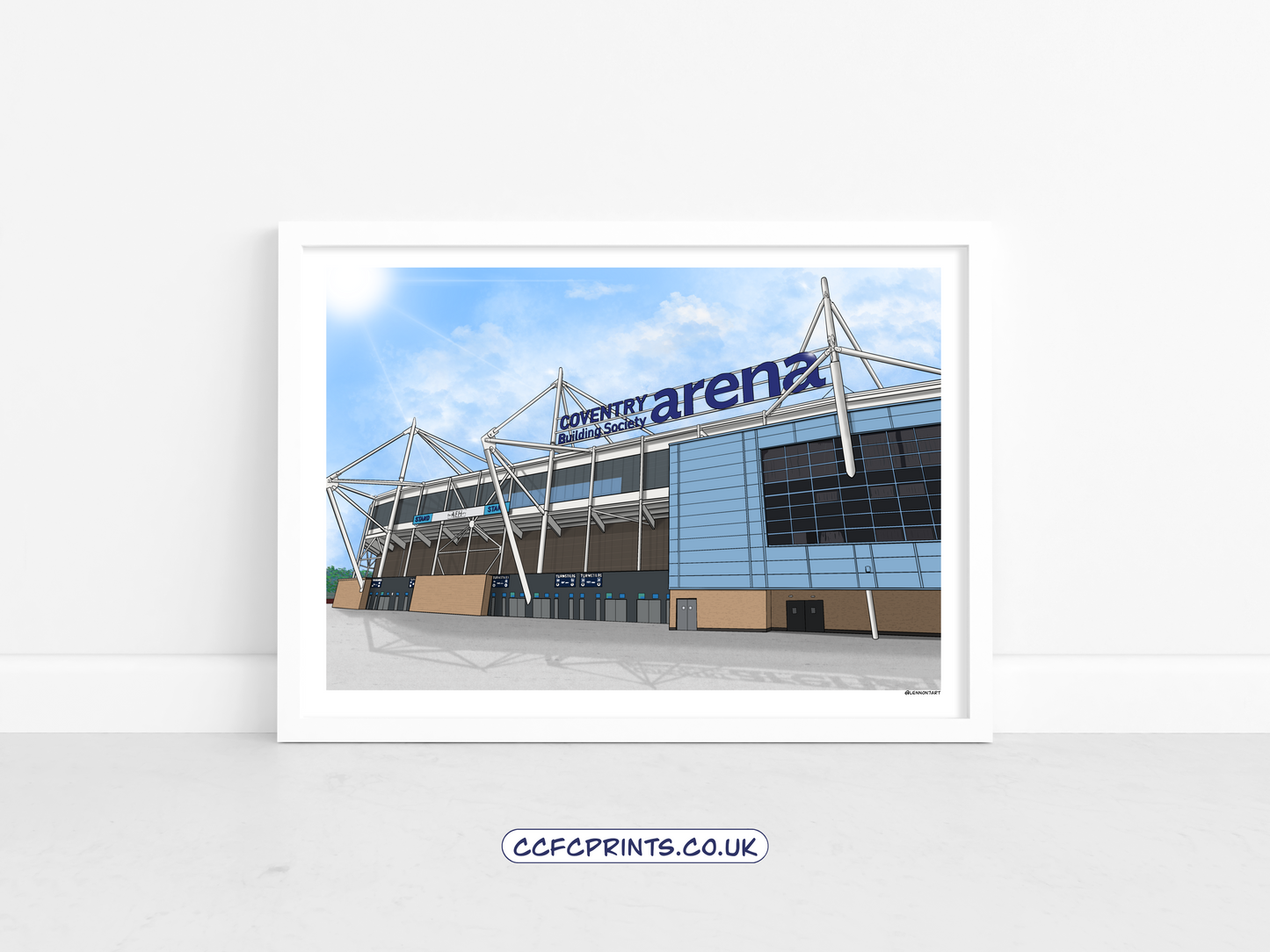 CBS Arena north stand