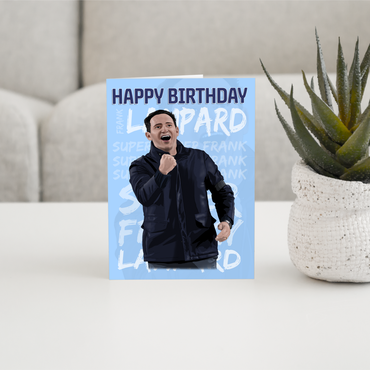 Frank Lampard - birthday card (A5)