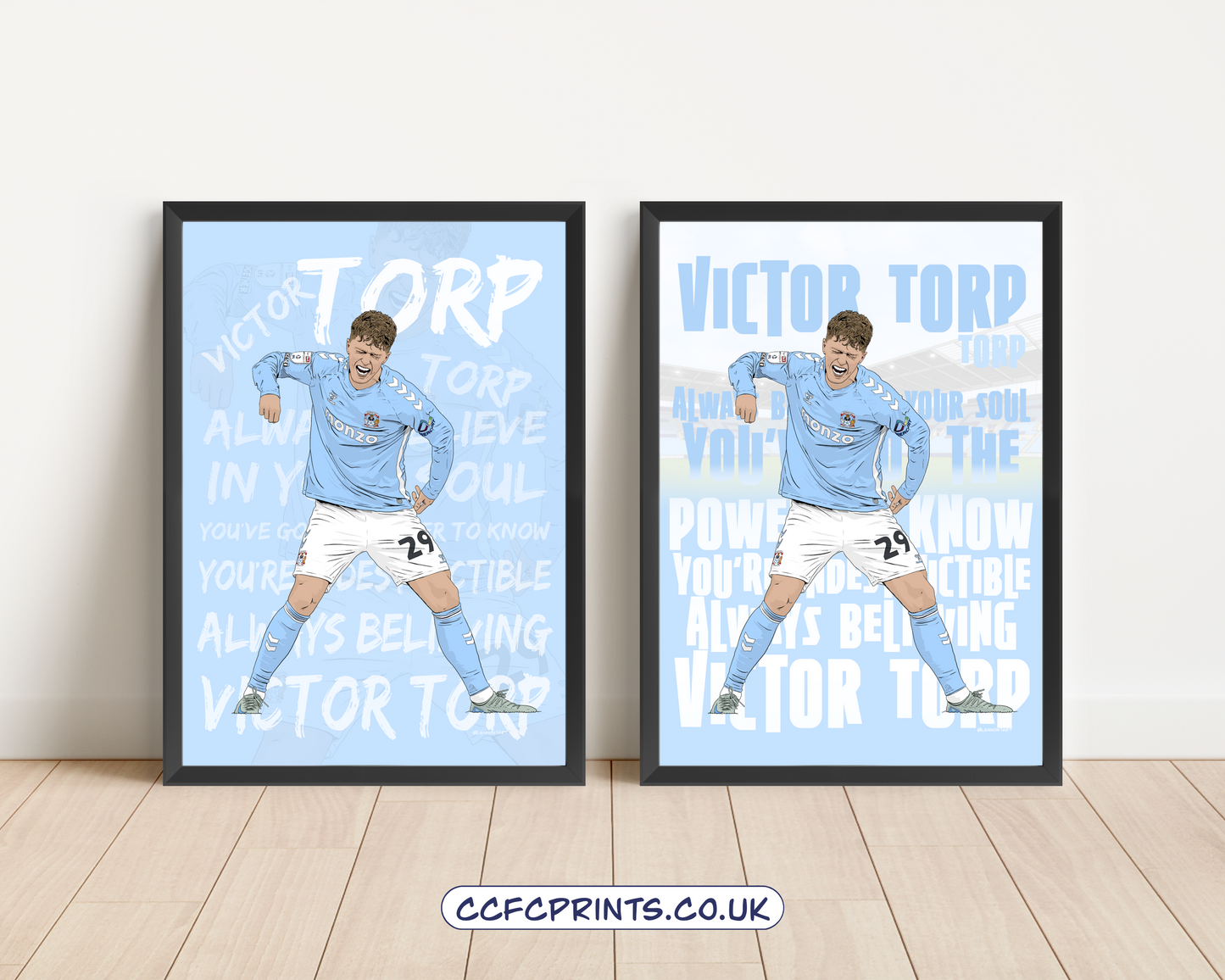 Victor Torp fan chant print