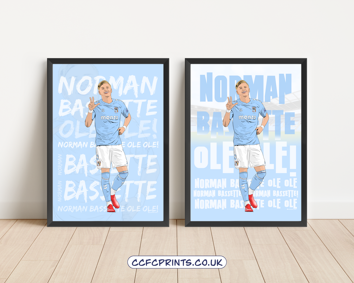 Norman Bassette fan chant print