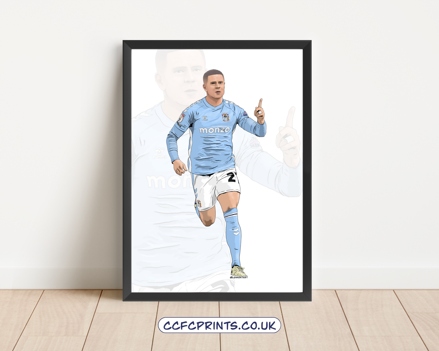 Jake Bidwell 24-25 print