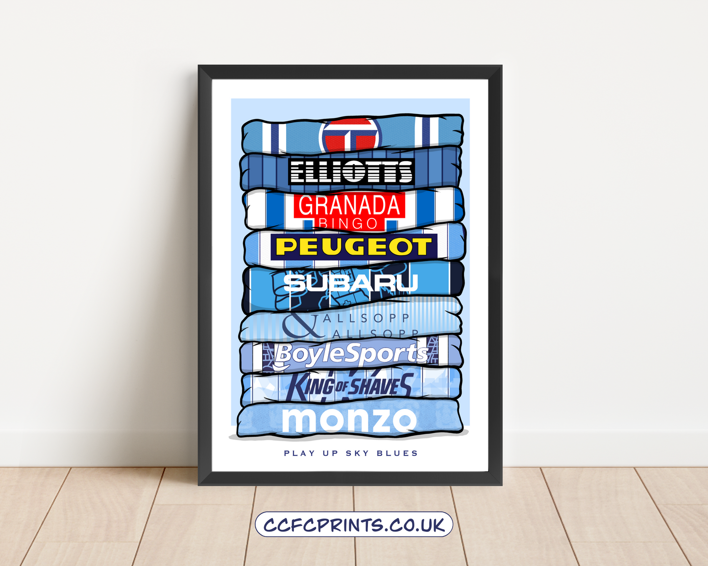 City sponsors through the years