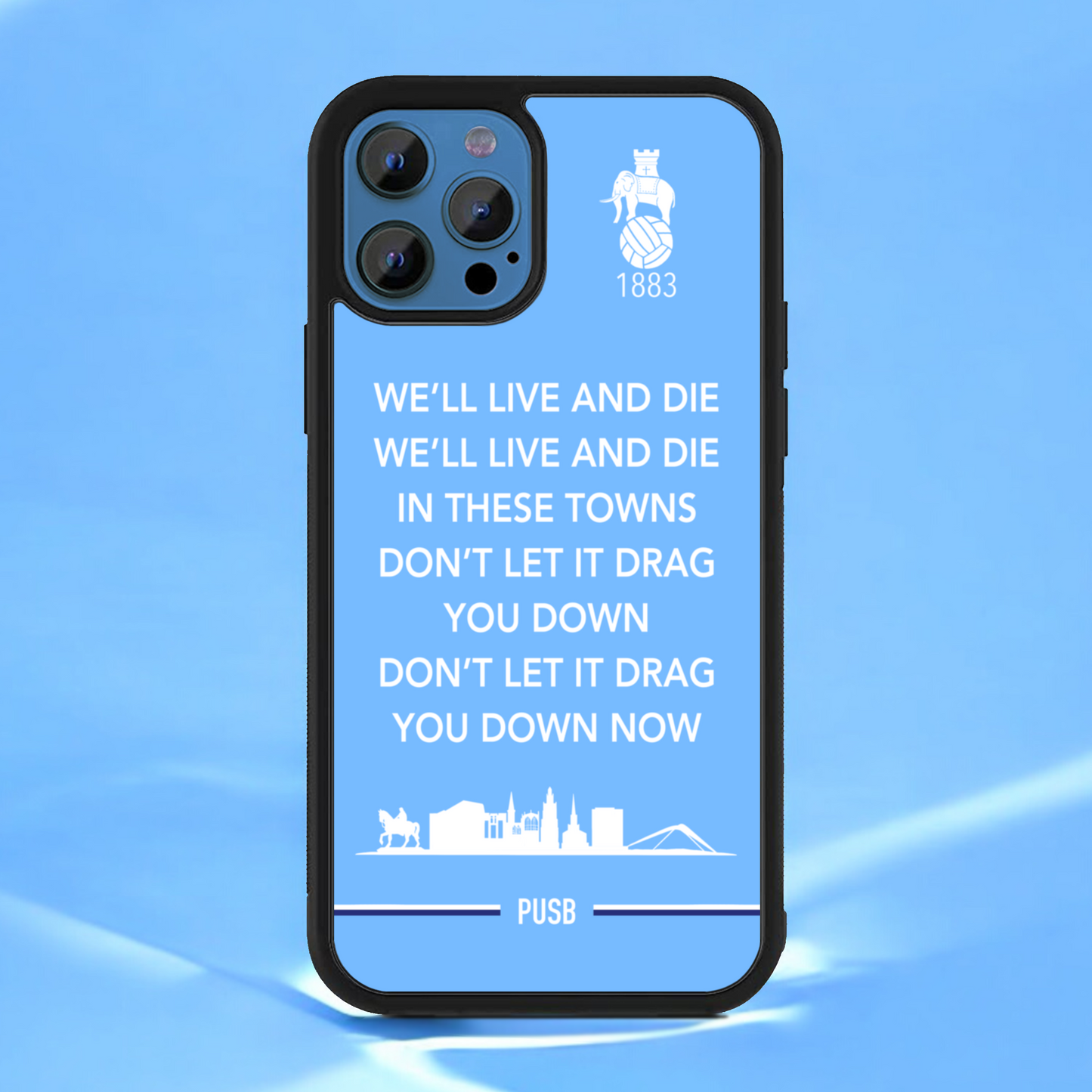 We'll Live and Die In These Towns - Phone Case