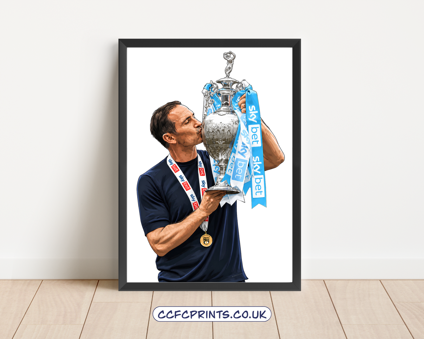 Frank Lampard Coventry City 25-26 CHAMPIONS poster
