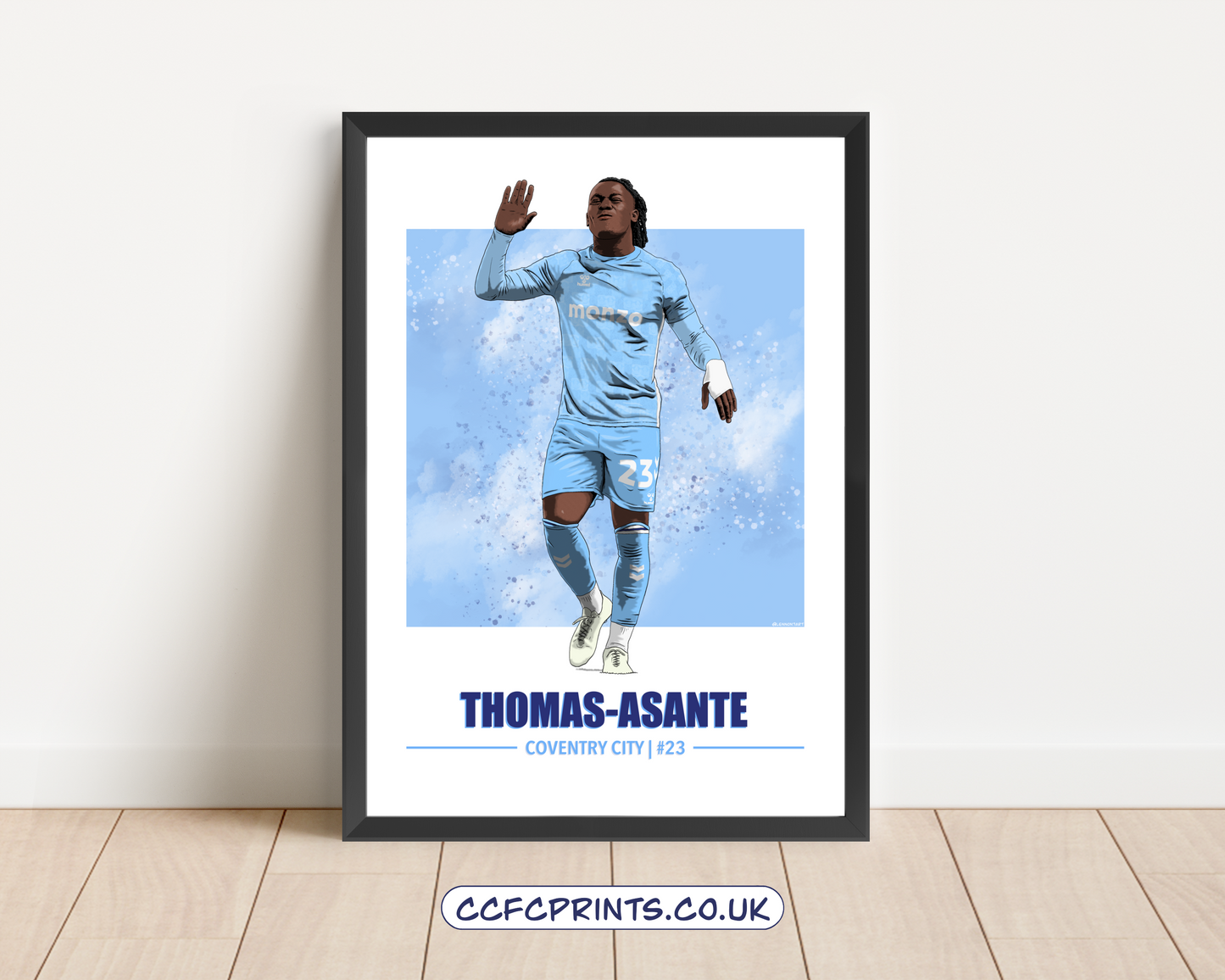 Brandon Thomas-Asante 25-26 print