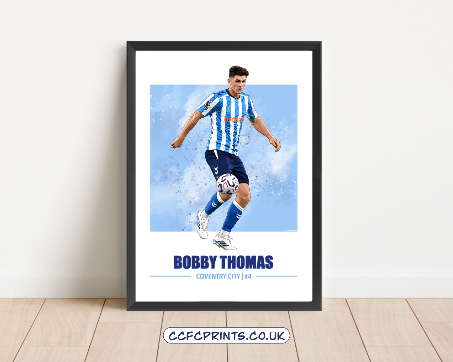 Bobby Thomas Coventry City 26/27 print