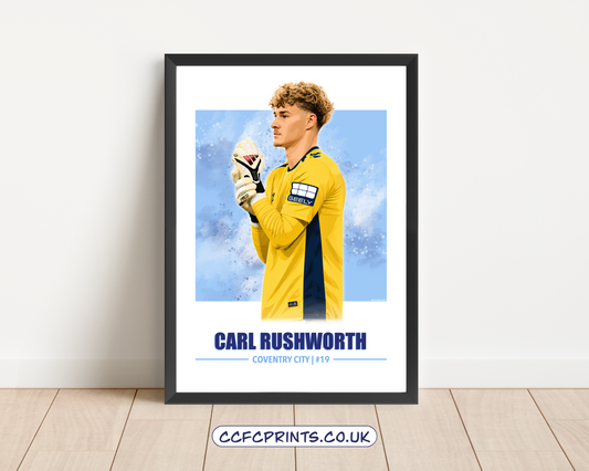 Carl Rushworth Coventry City 26/27 prints