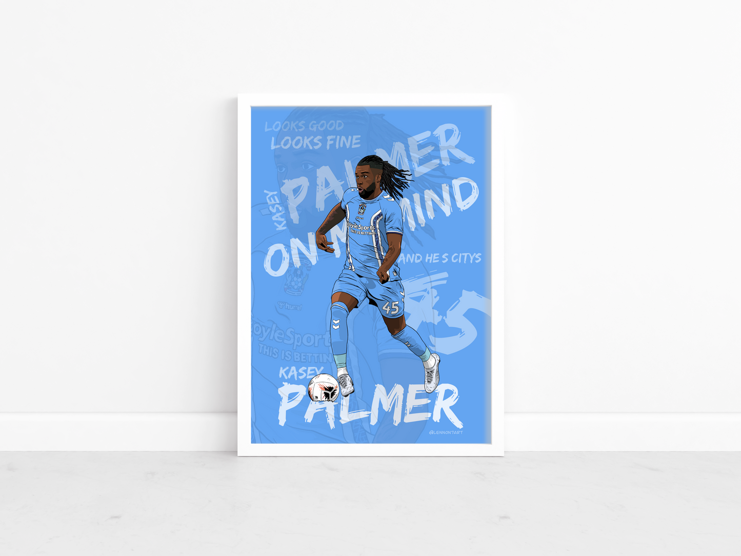 Kasey Palmer - CCFC Songs series print