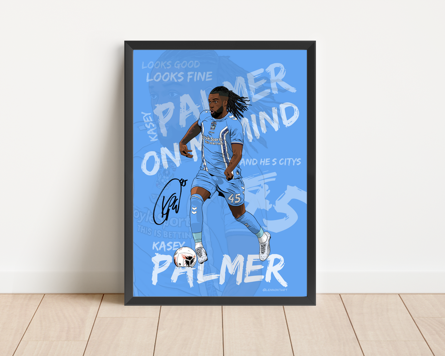 SIGNED (copy of) Kasey Palmer print