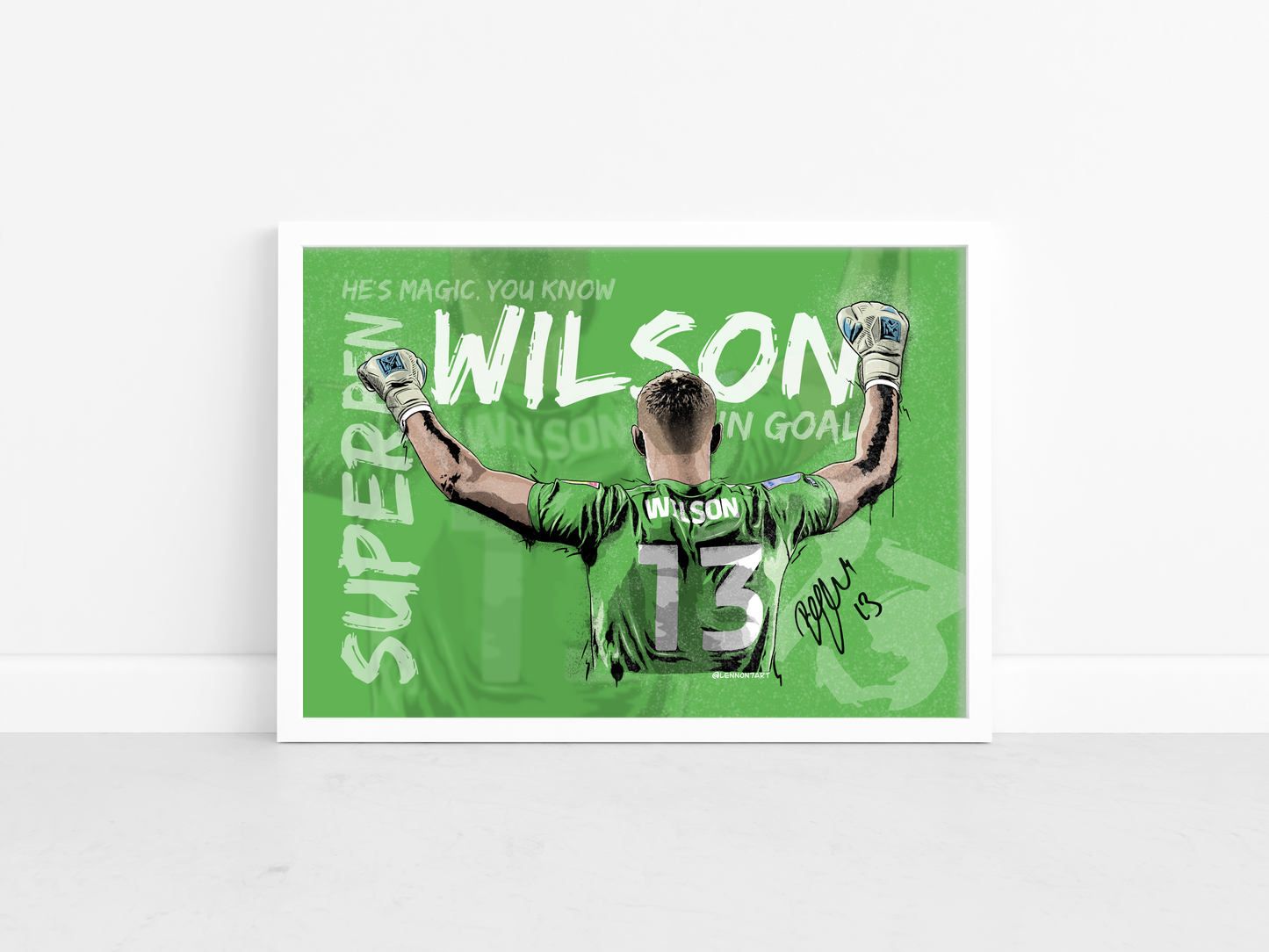 SIGNED (copy of) Ben Wilson print