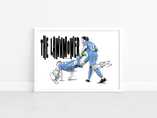 SIGNED (copy of) The Lawnmower print