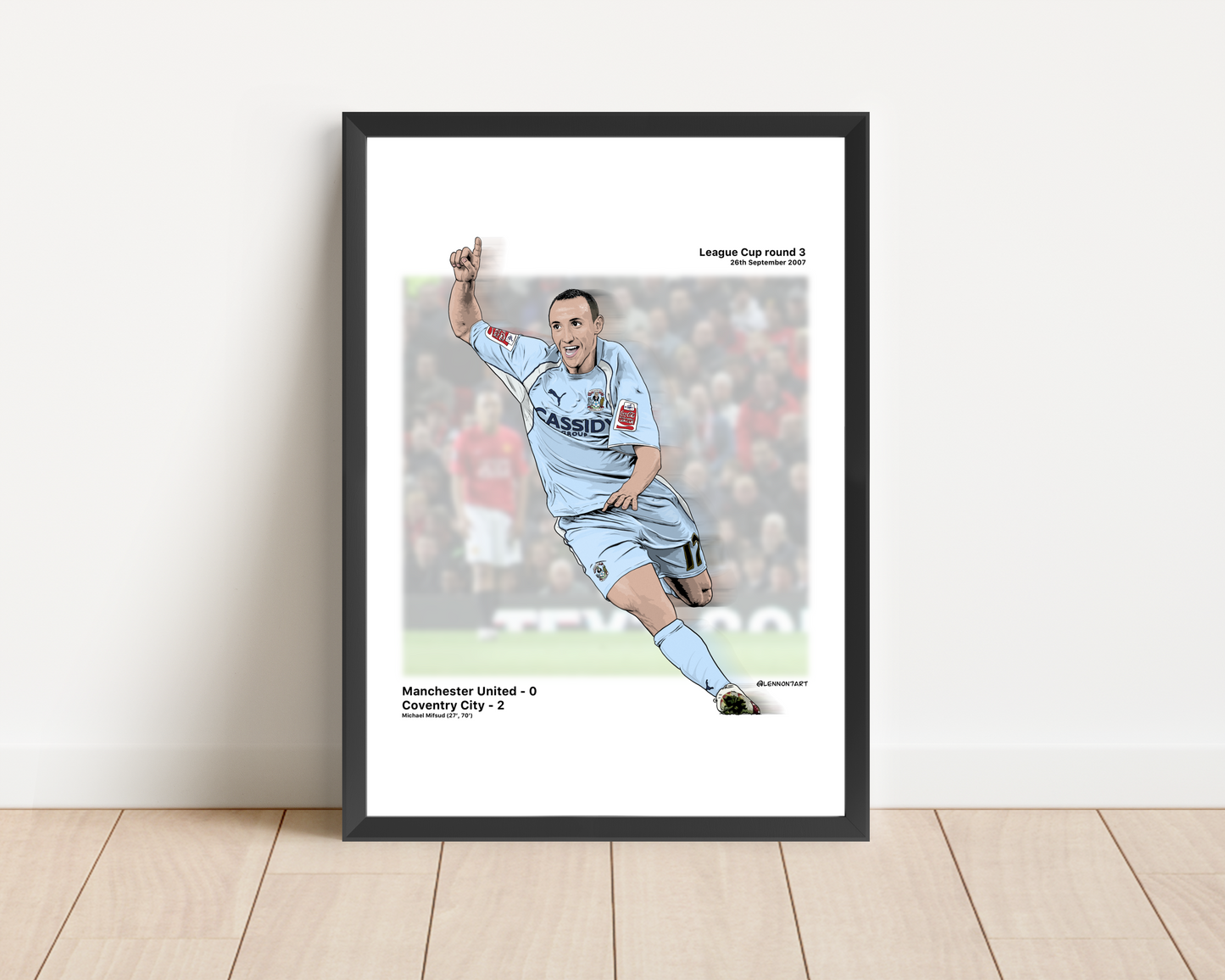 Michael Mifsud - CCFC Legends print