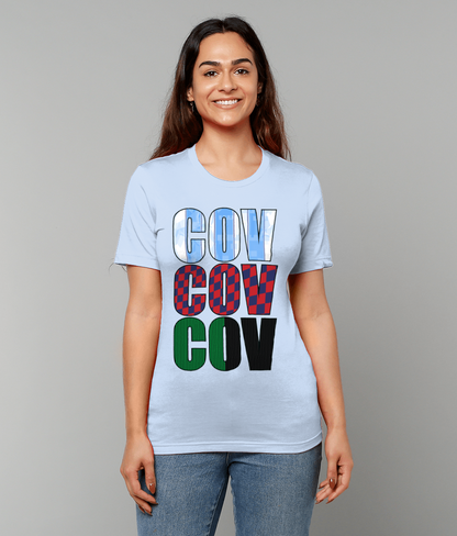 COV COV COV T-shirt