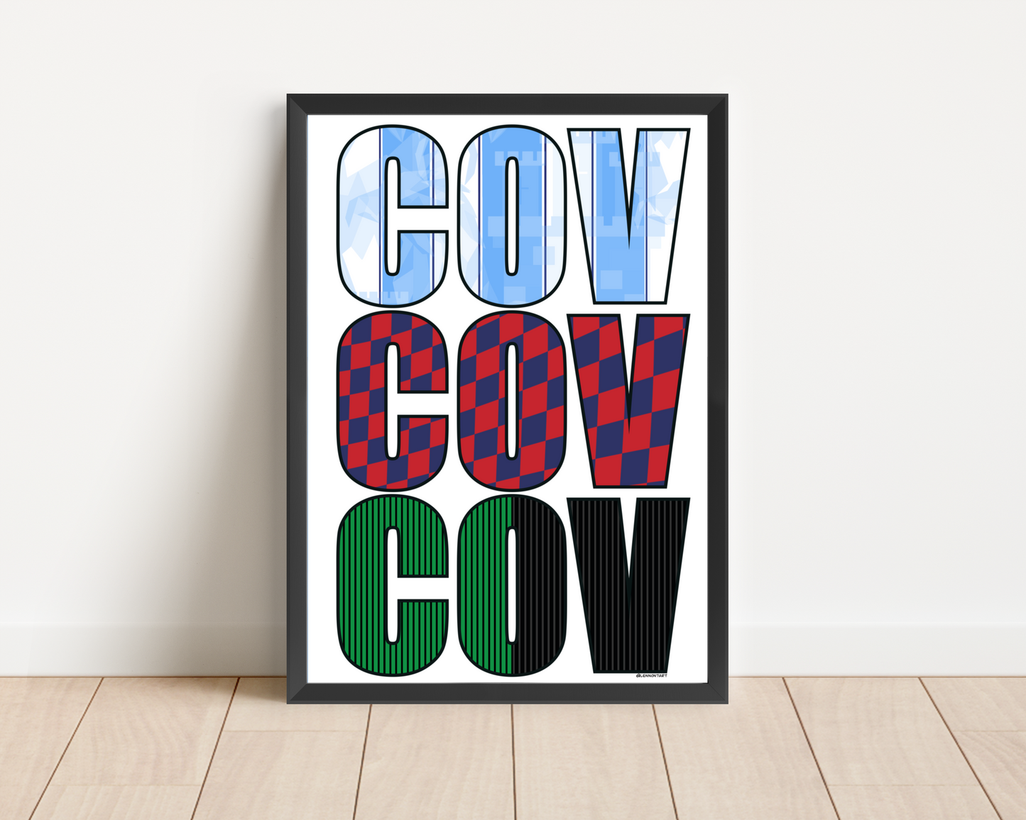 COV COV COV print