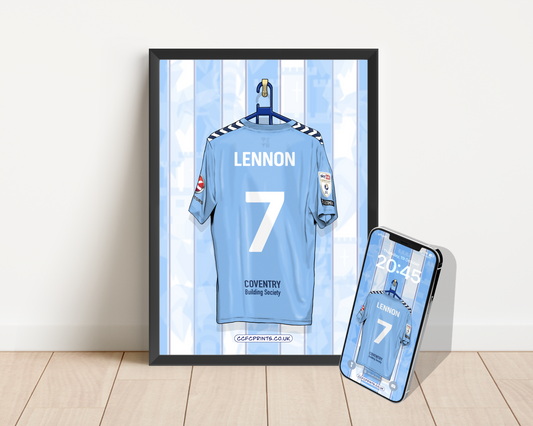 Personalised CCFC 23-24 home shirt - add any name & number