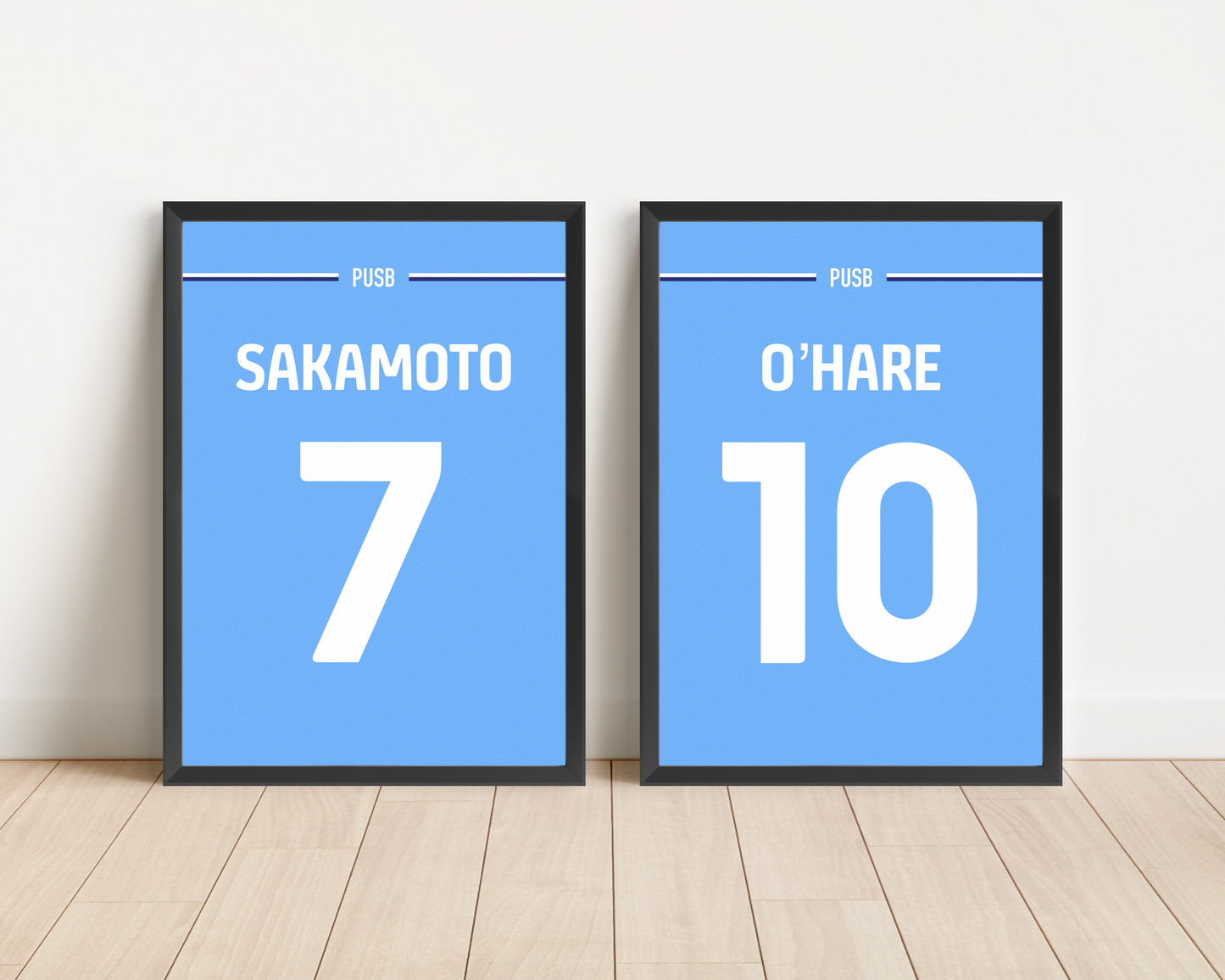 Personalised CCFC shirt print - add any name & number