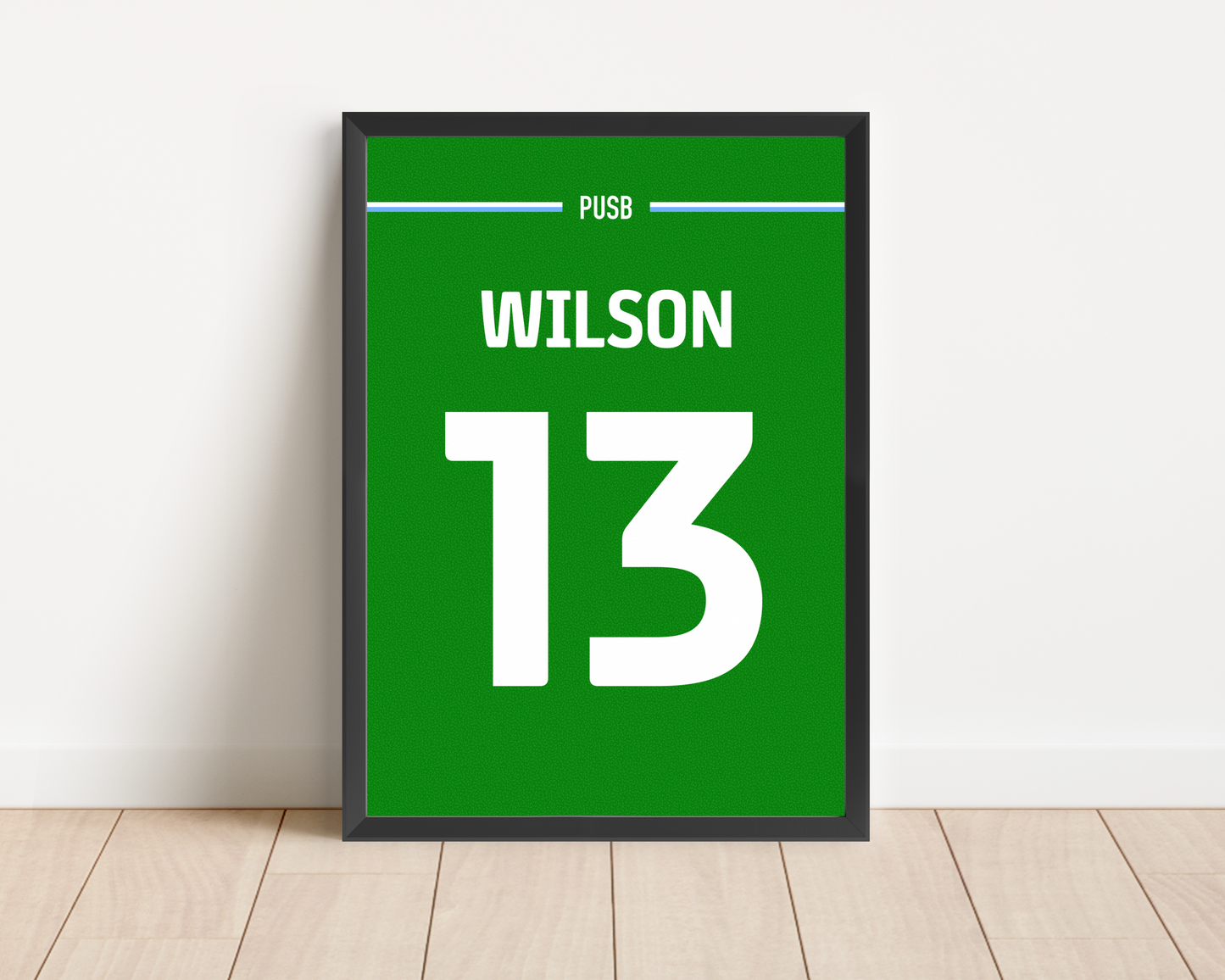 Personalised CCFC shirt print - add any name & number