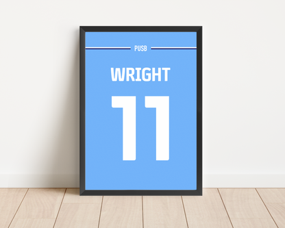 Personalised 23-24 shirt print - add any name & number