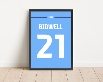 Personalised 23-24 shirt print - add any name & number