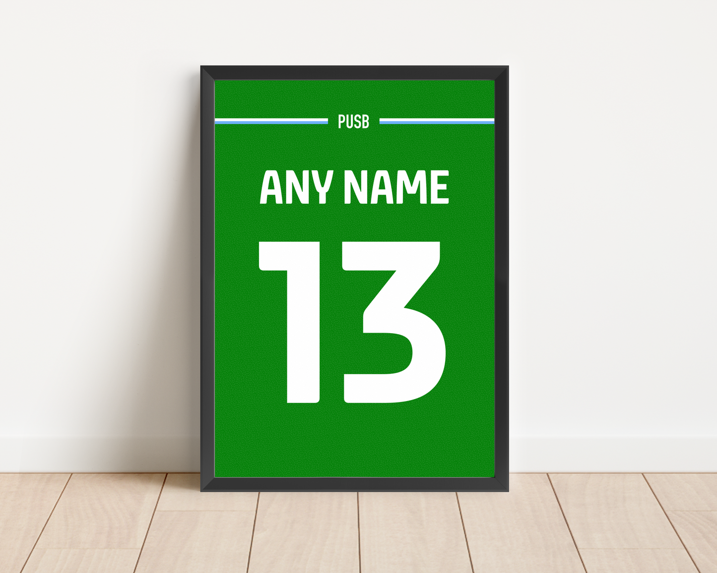 Personalised CCFC shirt print - add any name & number