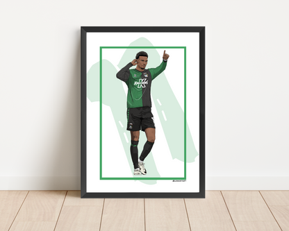 Haji Wright print (23-24 season)