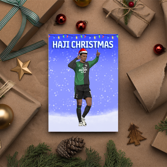 Haji Wright - Christmas card (A5)