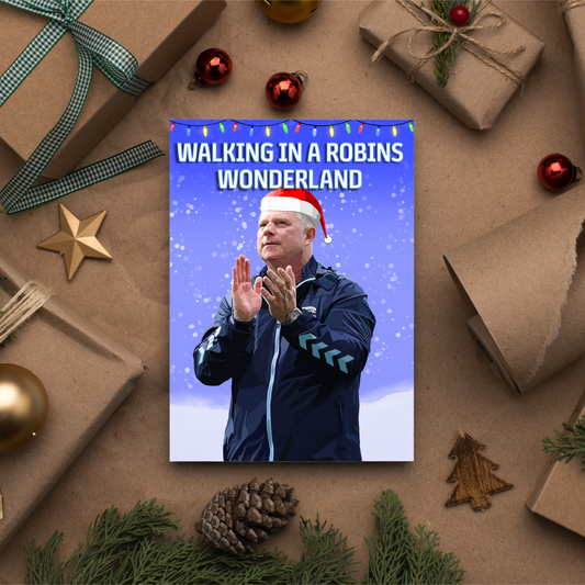 Mark Robins - Christmas card (A5)