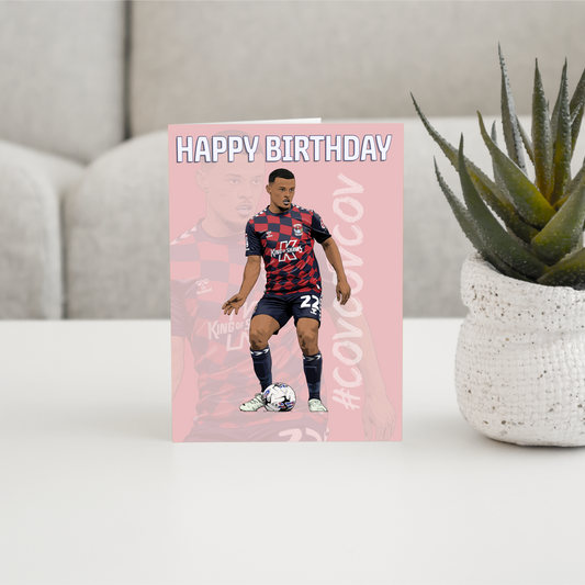 Joel Latibeaudiere - birthday card (A5)