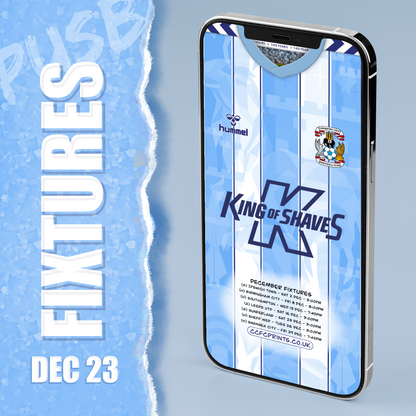 Coventry City - 23-24 fixtures wallpapers
