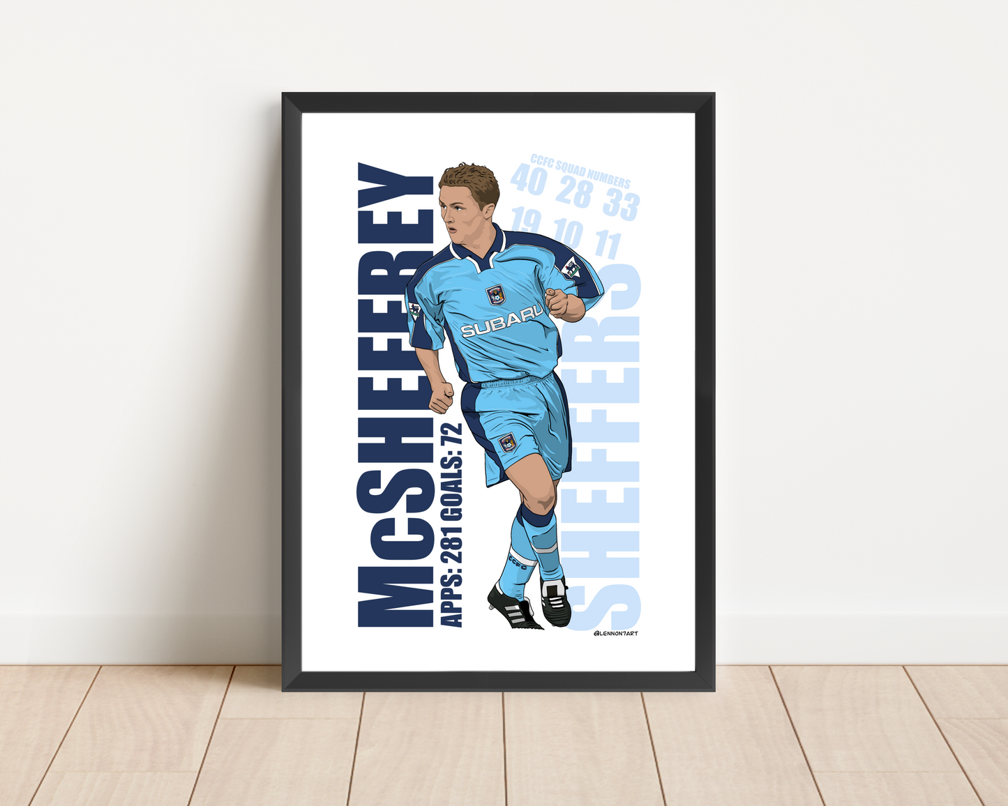 Gary McSheffrey - Legends print