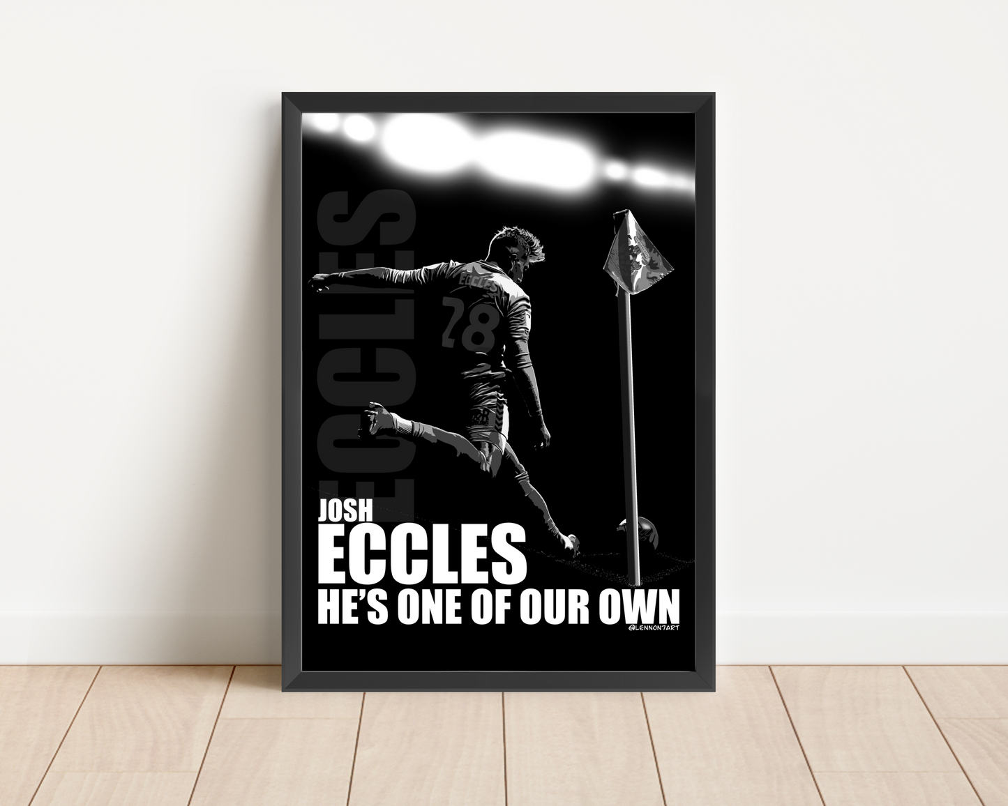 Josh Eccles - under the lights!