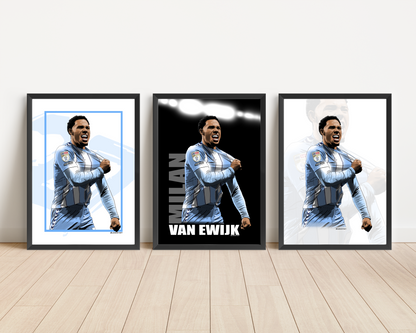 Milan van Ewijk celebration print