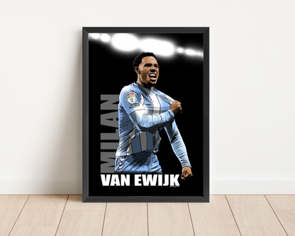 Milan van Ewijk celebration print