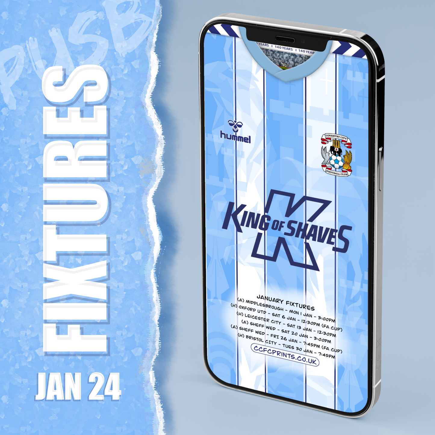 Coventry City - 23-24 fixtures wallpapers