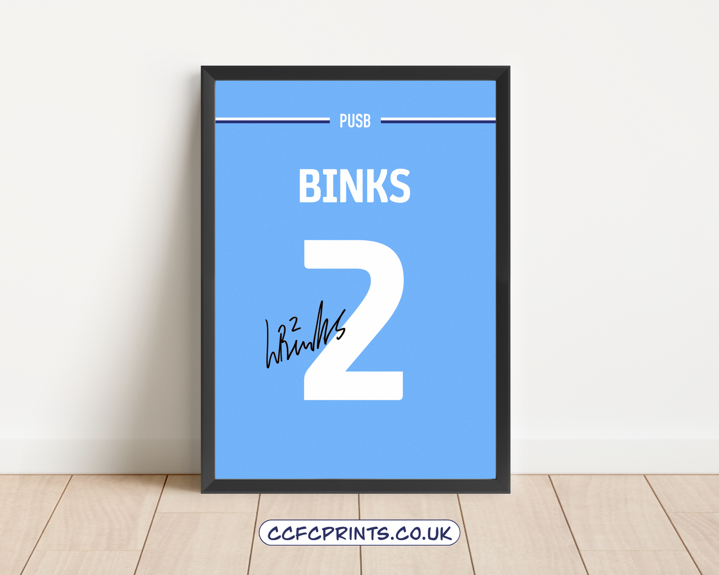 SIGNED (copy of) Luis Binks print – CCFC Prints