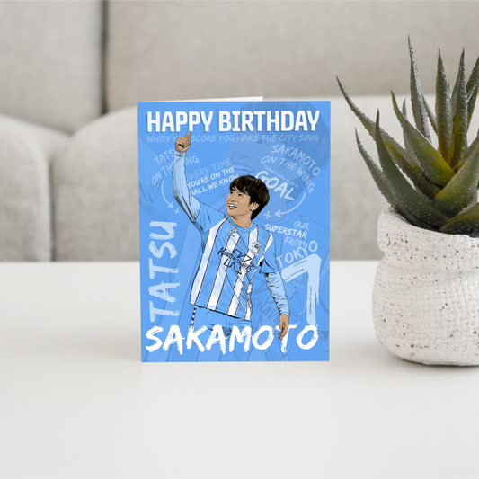 Tatsu Sakamoto - birthday card (A5)