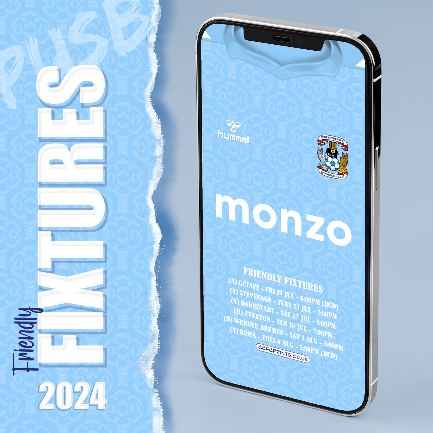 Coventry City - 24-25 fixtures wallpapers