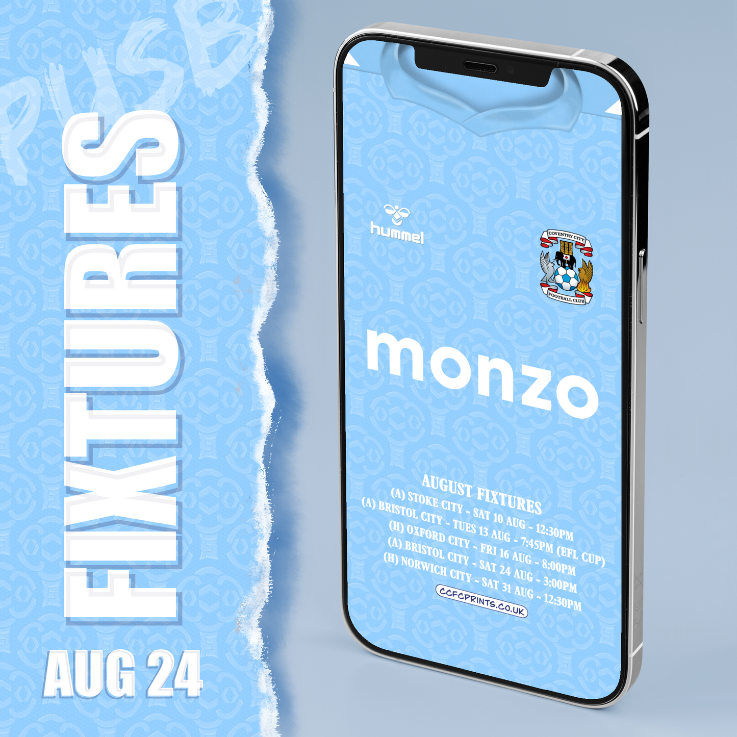 Coventry City - 24-25 fixtures wallpapers