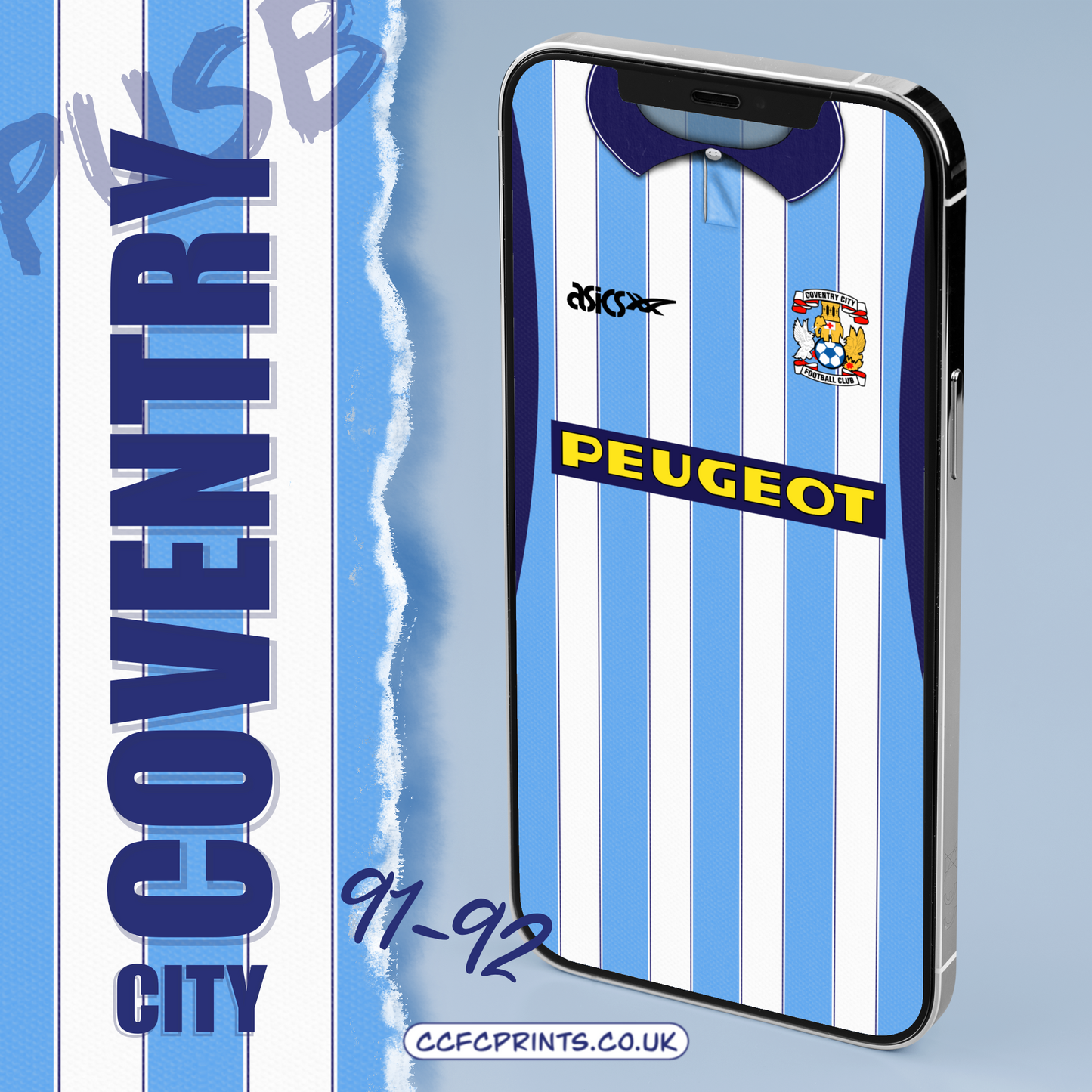 Coventry City - 91-92 smartphone wallpaper