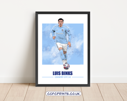 Luis Binks 24-25 print
