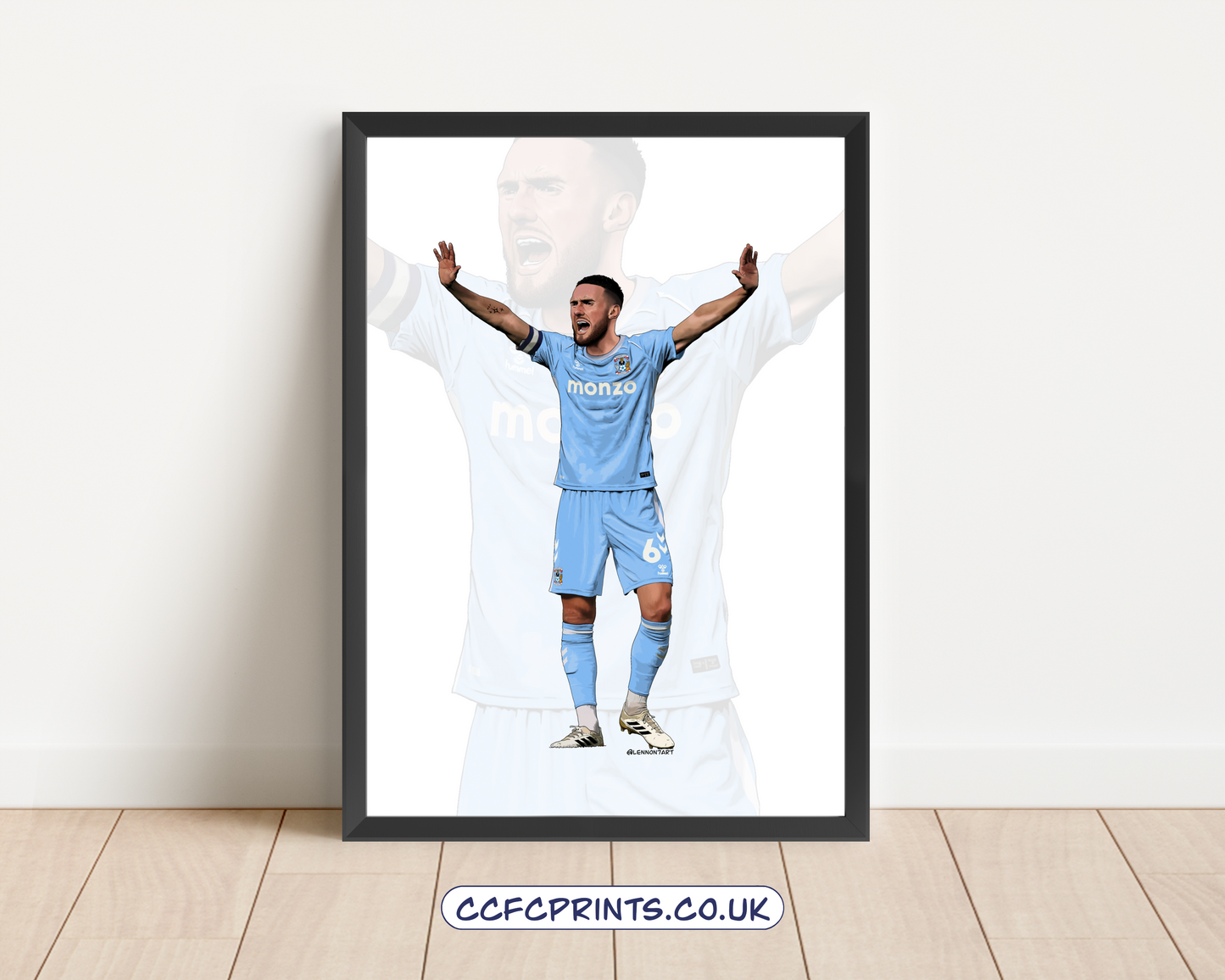 Matty Grimes 25-26 print
