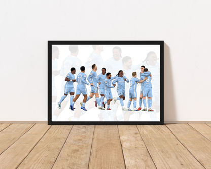 25-26 squad goals print (landscape) [multiple prints to choose from]