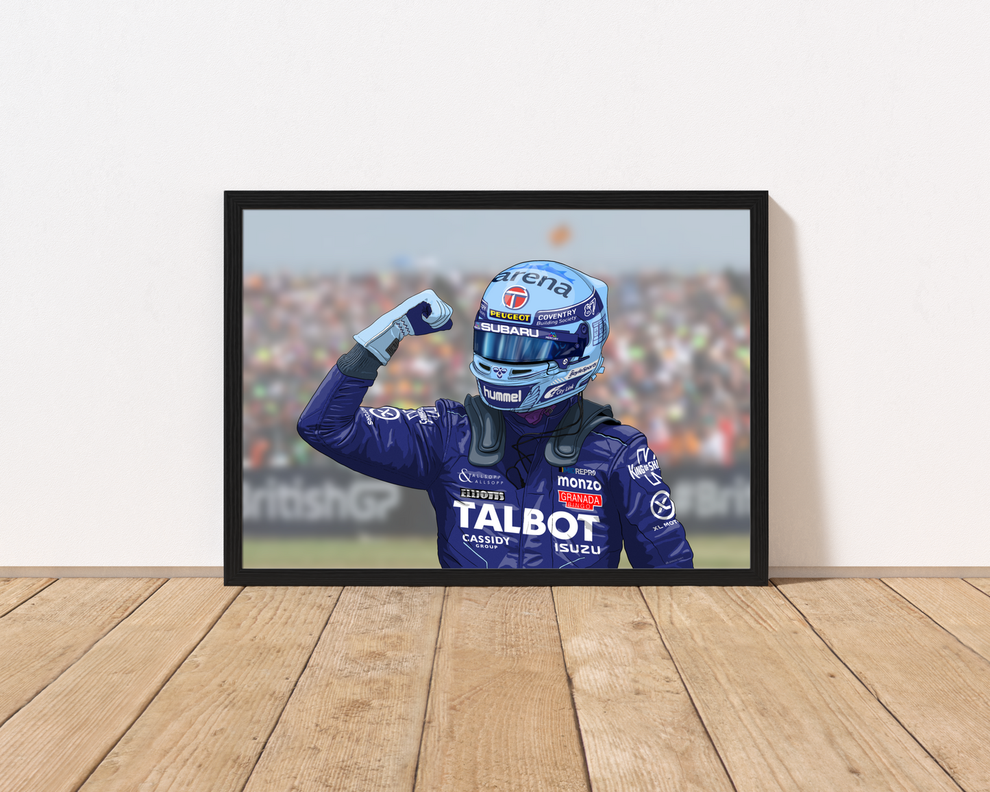 Coventry City x F1 Crossover – Historic Sky Blues Sponsors Artwork