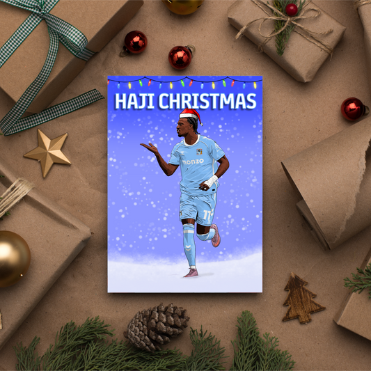 Haji Wright - Christmas card (A5)
