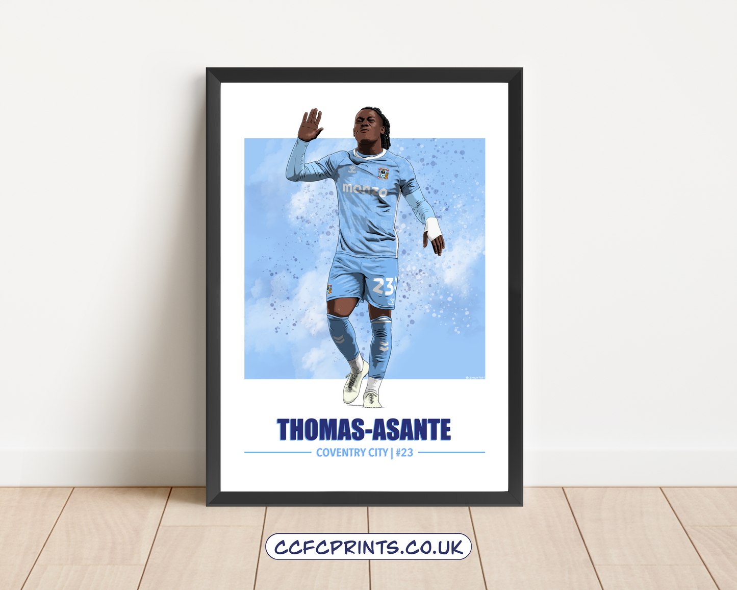 Brandon Thomas-Asante 25-26 print