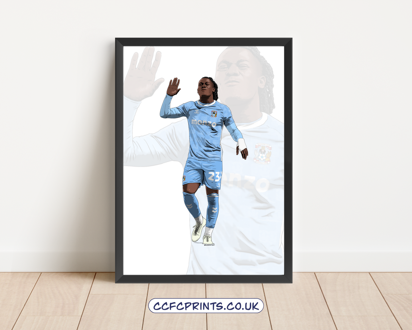 Brandon Thomas-Asante 25-26 print