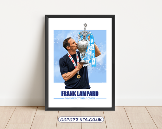 Frank Lampard Coventry City 25-26 CHAMPIONS poster