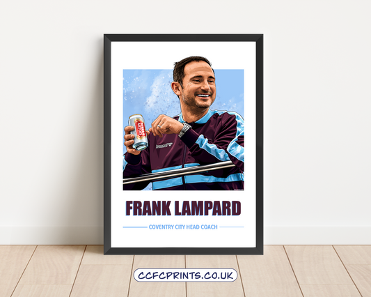 ‘Stella’ Frank Lampard Coventry City 25-26 poster