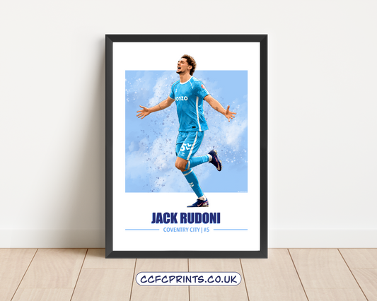 Jack Rudoni Coventry City 25-26 poster