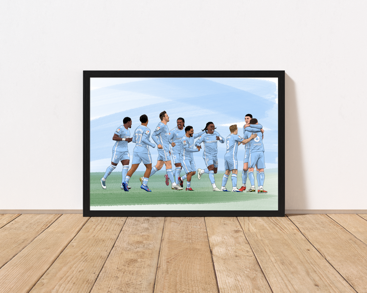 25-26 squad goals print (landscape) [multiple prints to choose from]